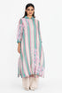 Multicolor embroidered shirt tunic