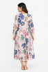 Multicolor floral printed dress