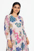 Multicolor floral printed dress