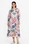 Multicolor floral printed dress