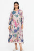 Multicolor floral printed dress