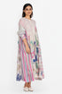 Multicolor floral smocked dress