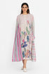 Multicolor floral smocked dress