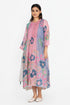Multicolor printed dress