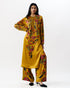 Multicolor printed kurta with trouser set