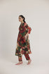 Multi color scarlett V neck kurta set