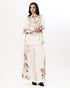 Multicolor tailored blazer and trouser set