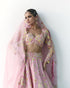 Muna baby pink lehenga set