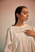 Musubi ivory smocking dress set