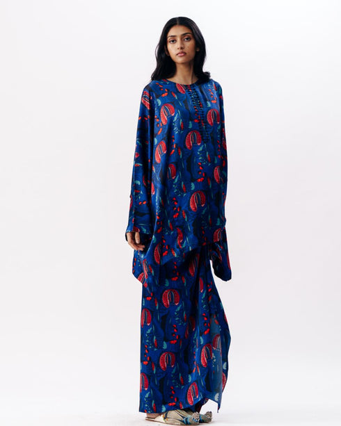 Muticolor contemporary boxy kurta