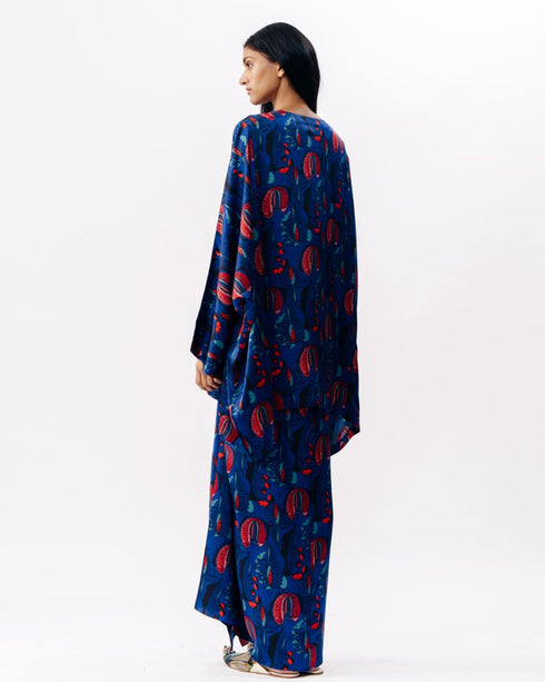 Muticolor contemporary boxy kurta