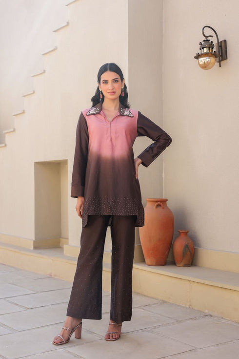 Mystic knot collar co-ord set