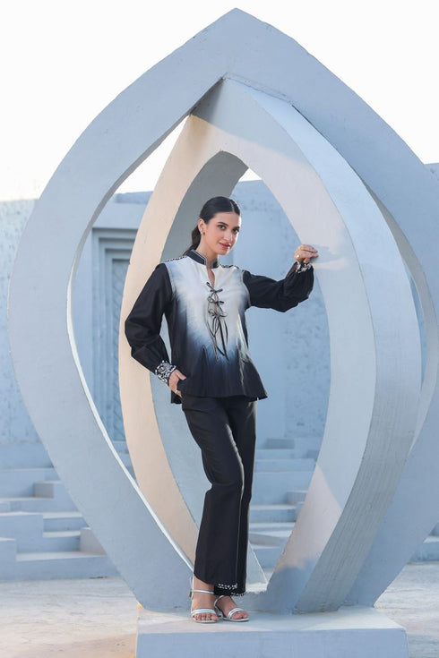 Mystic knot tie-up co-ord set