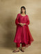 Naisha hot pink kurta set
