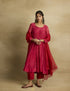 Naisha hot pink kurta set