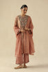 Naksh peach kurta set