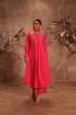Nazakat hot pink frockstyle kurta set