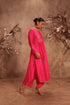 Nazakat hot pink frockstyle kurta set