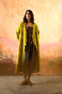 Nerissa multicolor dress with mavi jacket