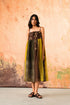 Nerissa multicolor dress with mavi jacket