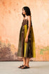 Nerissa multicolor dress with mavi jacket