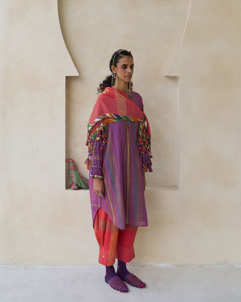 Nick amethyst purple shirt