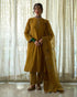 Nimi basant yellow dupatta