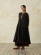 Nitya black anarkali