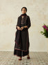 Nitya black mukaish stole