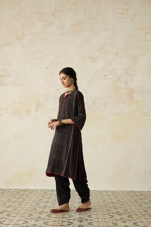 Nitya black Patiala salwar