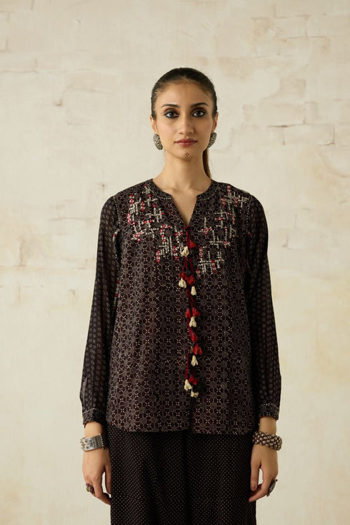Nitya black shirt