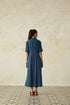 Nitya blue collared dress