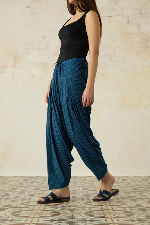 Nitya blue patiala salwar