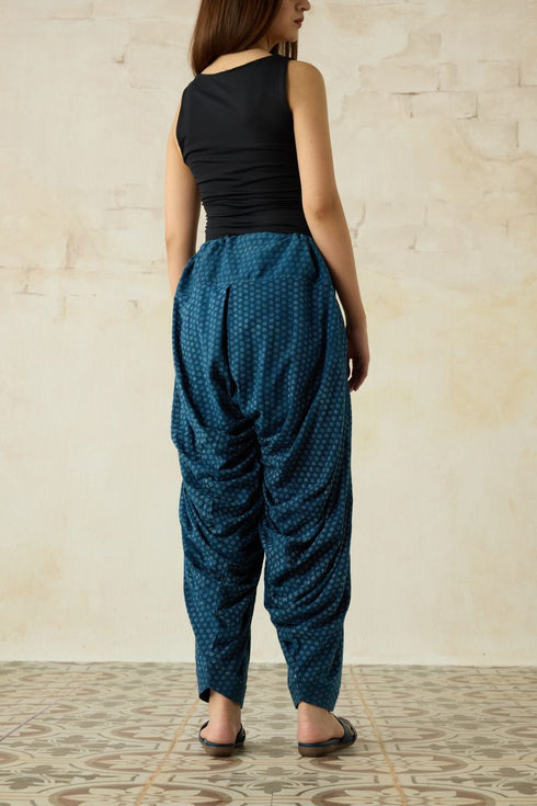 Nitya blue patiala salwar