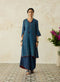 Nitya blue phiran kurta
