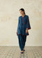 Nitya blue short kurta