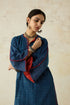 Nitya blue short kurta