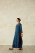 Nitya blue yoke kurta