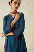 Nitya blue yoke kurta