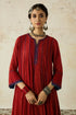 Nitya red anarkali