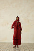 Nitya red mukaish stole
