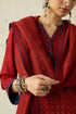 Nitya red mukaish stole