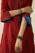 Nitya red phiran kurta