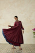 Nitya vintage pink anarkali
