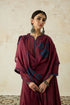 Nitya vintage pink embroidered stole