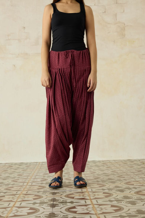 Nitya vintage pink Patiala salwar