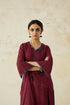 Nitya vintage pink phiran kurta