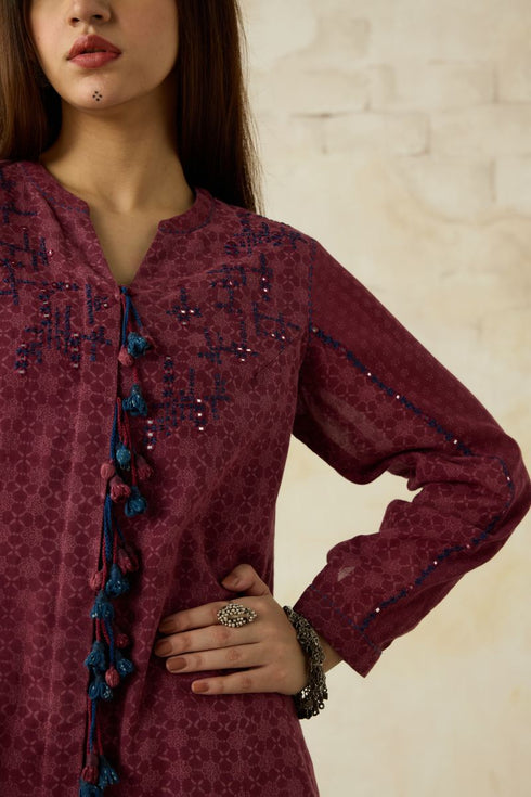 Nitya vintage pink shirt