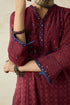 Nitya vintage pink yoke kurta