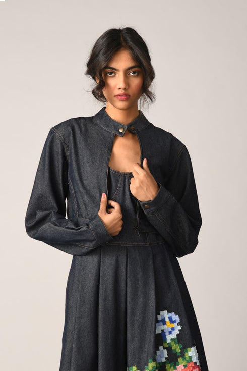 Noisette cropped jacket